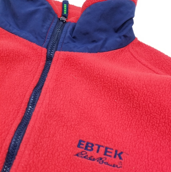 VTG 90's 00's Ebtek Eddie Bauer Polartec Jacket - Picture 9 of 9